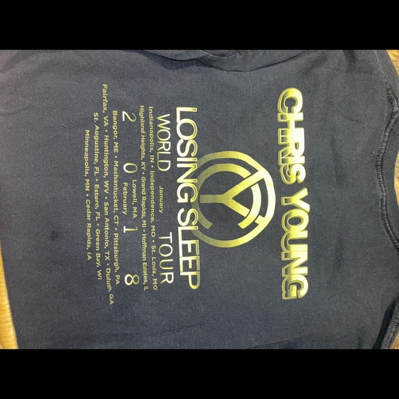 Chris young tour concert shirt - Picture 2 of 3